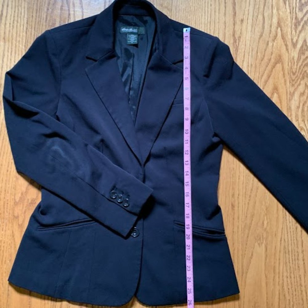 Women's Eddie Bauer Black Blazer, Size 8